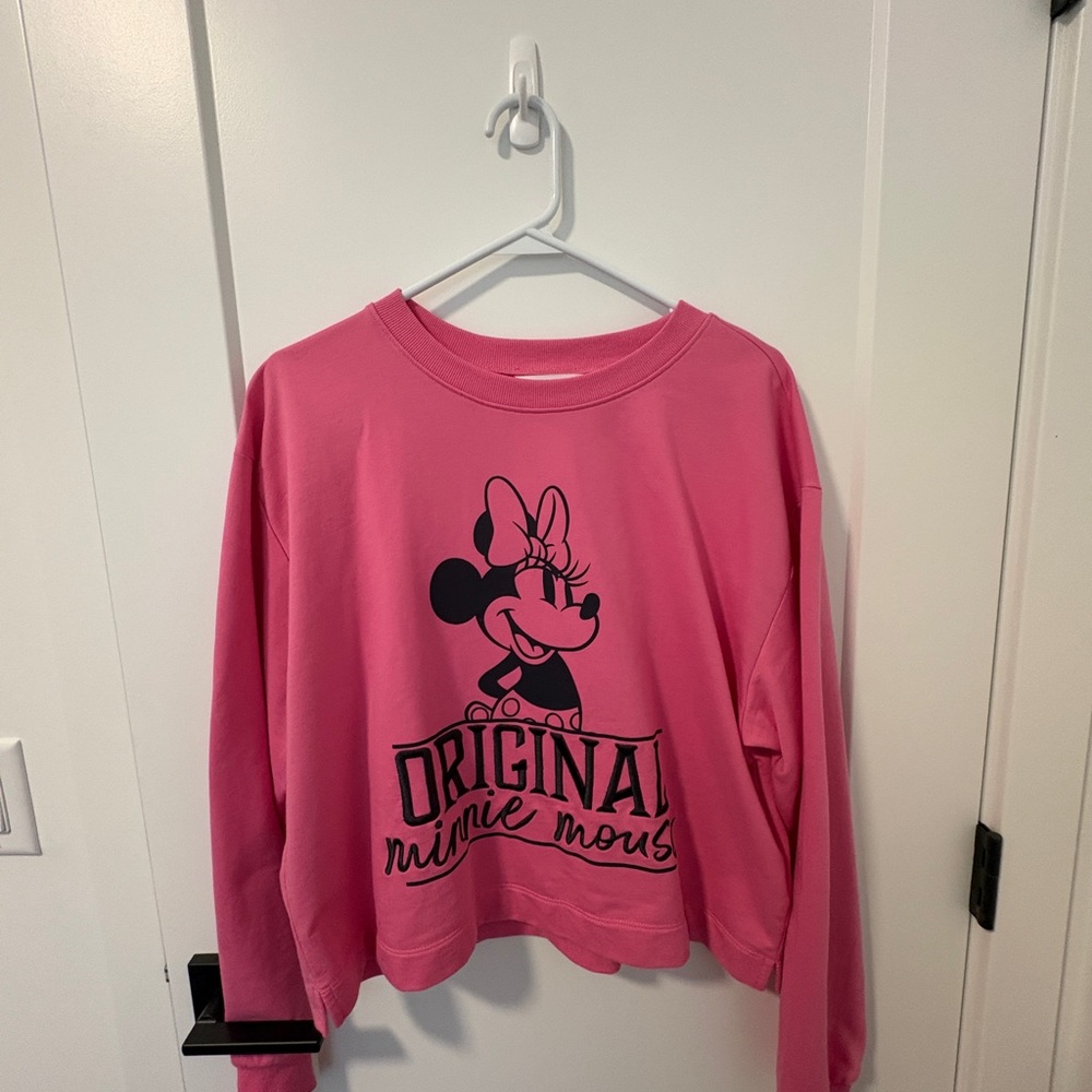 Joe Fresh Pink Minnie Mouse Sweatshirt
